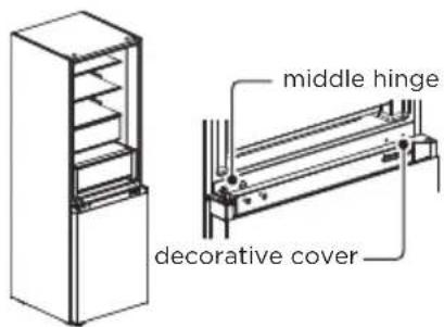 MIDEA MDRB521MIC46 - DOOR RIGHT-LEFT CHANGE - 9