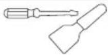 MIDEA MDRU385MTE46 - Tools needed for changing the door: - 2