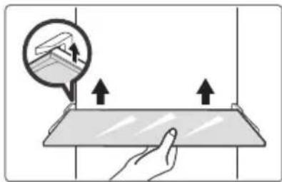 MIDEA MDRU385MTE46 - Ajtótálca tisztítása - 2