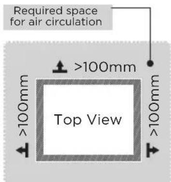 MIDEA MDRU385MTE46 - Dimensions and Clearances - 2