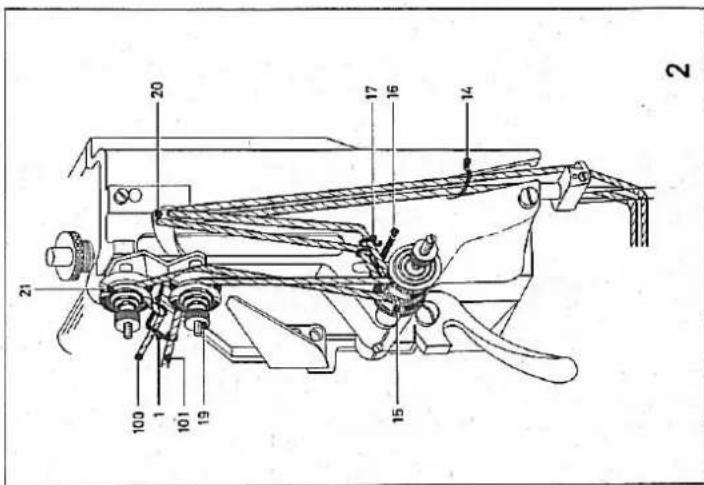 Dürkopp Adler 105 - Supplément aux instructions pour le mécanicien - 2