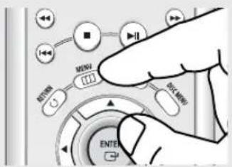 Hand interacting with a device control interface showing buttons like END, ENTER, and Media with icons for audio and media functions.