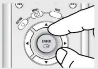 MODE DVD ENTER