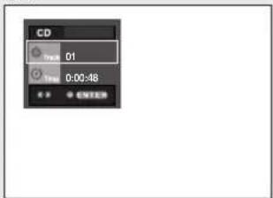 CD Time 01 Time 0:00:48 P E • ENTER