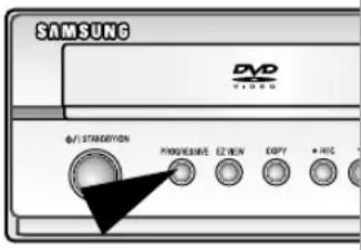 SAMSUNG DVD-V7550K - Прогрессивная развертка - 1