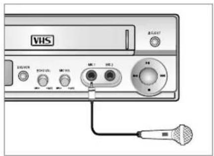 SAMSUNG DVD-V8550K - Подготовка к воспроизведению диска караоке (DVD) - 1