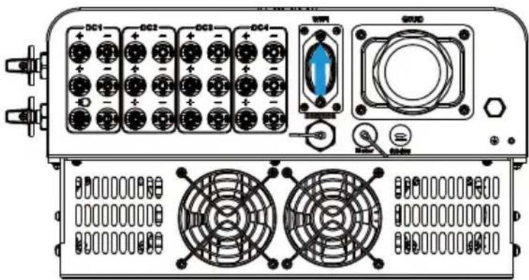 Deye SUN-50K-G04 - Installation du datalogger - 1