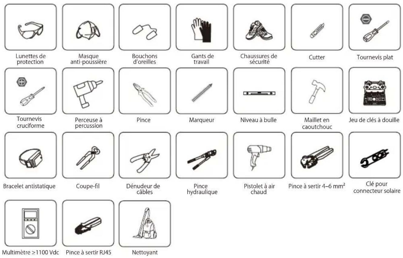 Deye SUN-50K-G04 - Outils d'installation - 1