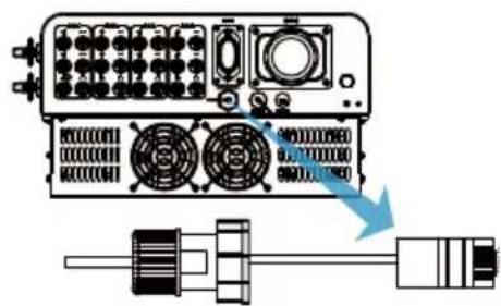 Deye SUN-50K-G04 - Schéma de câblage DRM (RCR) (optionnel) - 1