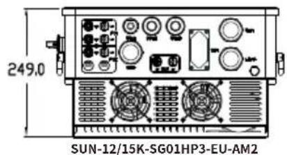 Deye SUN-5K-SG01HP3-EU-AM2 - Taille du produit - 4