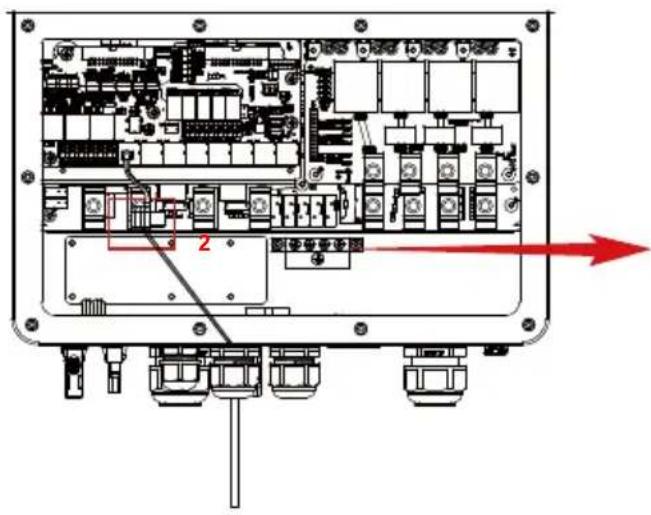 Deye SUN-5K-SG01HP3-EU-AM2 - Connexion du compteur - 1