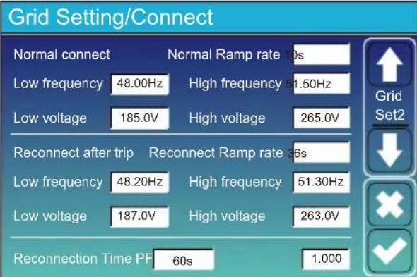 Deye SUN-5K-SG01HP3-EU-AM2 - Menu Configuration du Réseau - 4