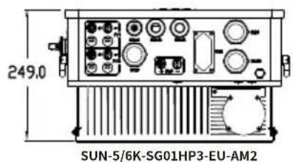 Deye SUN-5K-SG01HP3-EU-AM2 - Taille du produit - 2