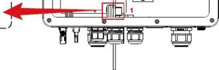 Deye SUN-5K-SG01HP3-EU-AM2 - Connexion BMS - 3
