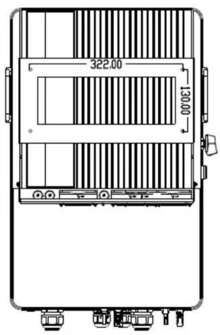 Deye SUN-5K-SG01HP3-EU-AM2 - Taille du produit - 6