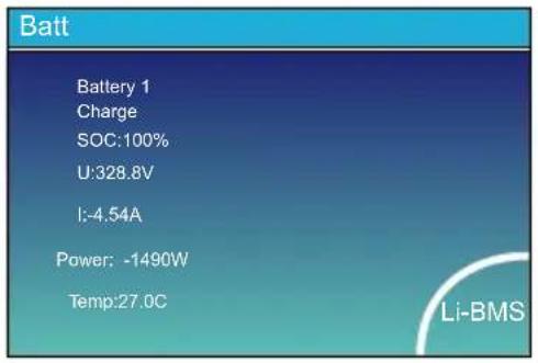 Deye SUN-5K-SG01HP3-EU-AM2 - PAGE DE DÉTAIL DE LA BATTERIE - 1