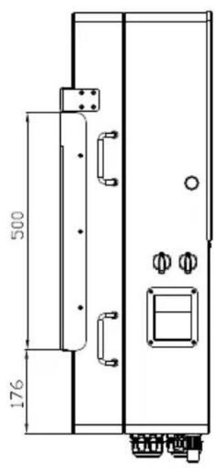 Deye SUN-35K-SG01HP3-EU-BM3 - Taille du produit - 4