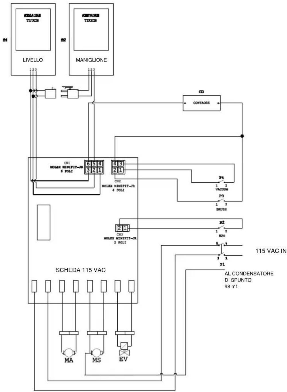 Ghibli & Wirbel FR 30 E 45 TOUCH - VADOJUMA DIAGRAMMAS - 1