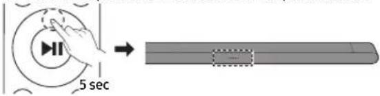SAMSUNG HW-S810GD - Se il subwoofer non si connette in modo automatico - 3