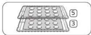 SAMSUNG NSE6DB870012 - Colocacion de parrillas y bandejas - 2