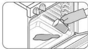 SAMSUNG NSE6DB870012 - How to set the oven for steam-cleaning - 1