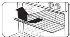 SAMSUNG NSE6DB870012 - To insert an oven rack - 1
