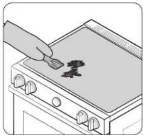 SAMSUNG NSE6DB870012 - Limpieza de residuos quemados dificiles de quitar - 1