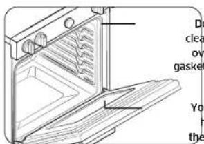SAMSUNG NSE6DB870012 - Oven door - 1