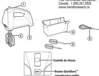 HAMILTON BEACH 62700 - Autres consignes de sécurité pour le consommateur - 1