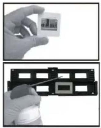 Reflecta x44-Scan - Caricamento di diapositive montate - 1