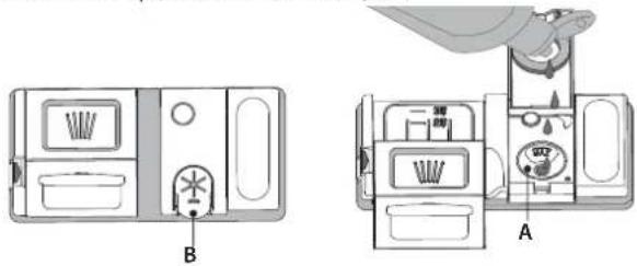 WHIRLPOOL WIO 3T133 PFE - FYLLING AV DISPENSER MED SKYLLEMIDDEL - 1