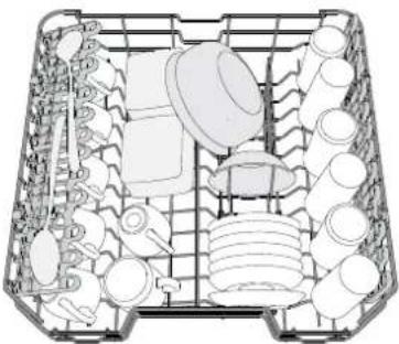 WHIRLPOOL WIO 3T133 PFE - PANIER SUPÉRIEUR - 1