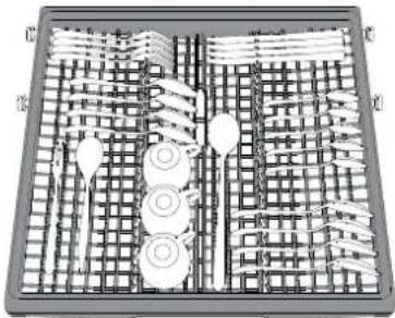 WHIRLPOOL WIO 3T133 PFE - BANDEJA PARA CUBIERTOS - 2