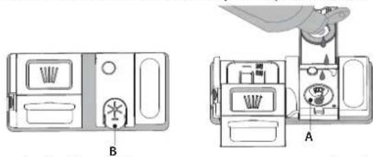 WHIRLPOOL WIO 3T133 PFE - REMLIR LE DISTRIBUTEUR DE LIQUIDE DE RINÇAGE - 1