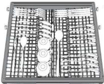 WHIRLPOOL WIO 3T133 PFE - CUTLERY RACK - 2
