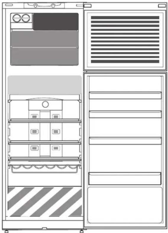 WHIRLPOOL WT70I 832 W - ЗБЕРІГАННЯ ПРОДУКТИВ І НАПОЇВ - 1