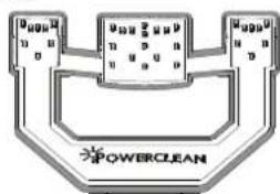 WHIRLPOOL WSIO 3O34 PFE X - POWER CLEAN IN ONDERSTE REK - 1