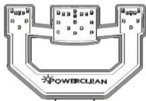 WHIRLPOOL WSIO 3O34 PFE X - POWER CLEAN® EN LA BANDEJA INFERIOR - 1