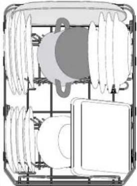 WHIRLPOOL WSIO 3O34 PFE X - SPODNÝ KÔŠ - 1