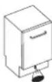 WHIRLPOOL WSIO 3O34 PFE X - DESINFECTEREND SPOELEN - 1