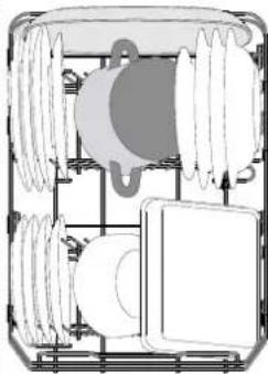 WHIRLPOOL WSIO 3O34 PFE X - НИЖНІЙ КОШИК - 1