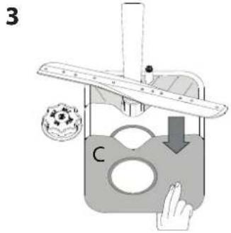 WHIRLPOOL WSIO 3O34 PFE X - CLEANING THE FILTER ASSEMBLY - 3