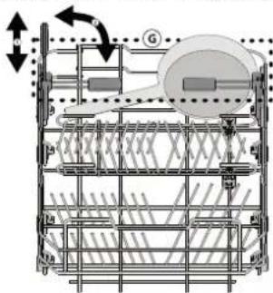WHIRLPOOL WSIO 3O34 PFE X - „POWER CLEAN®“ APATINÈJE LENTYNÈLÈJE - 2