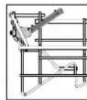 WHIRLPOOL WSIO 3O34 PFE X - OPVOUWBARE KLEPPEN MET VERSTELBARE STAND - 2