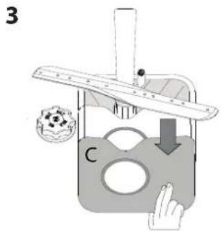 WHIRLPOOL WSIO 3O34 PFE X - De afwasmachine mag niet worden gebruikt zonder filters of als het filter is losgeraakt. - 3