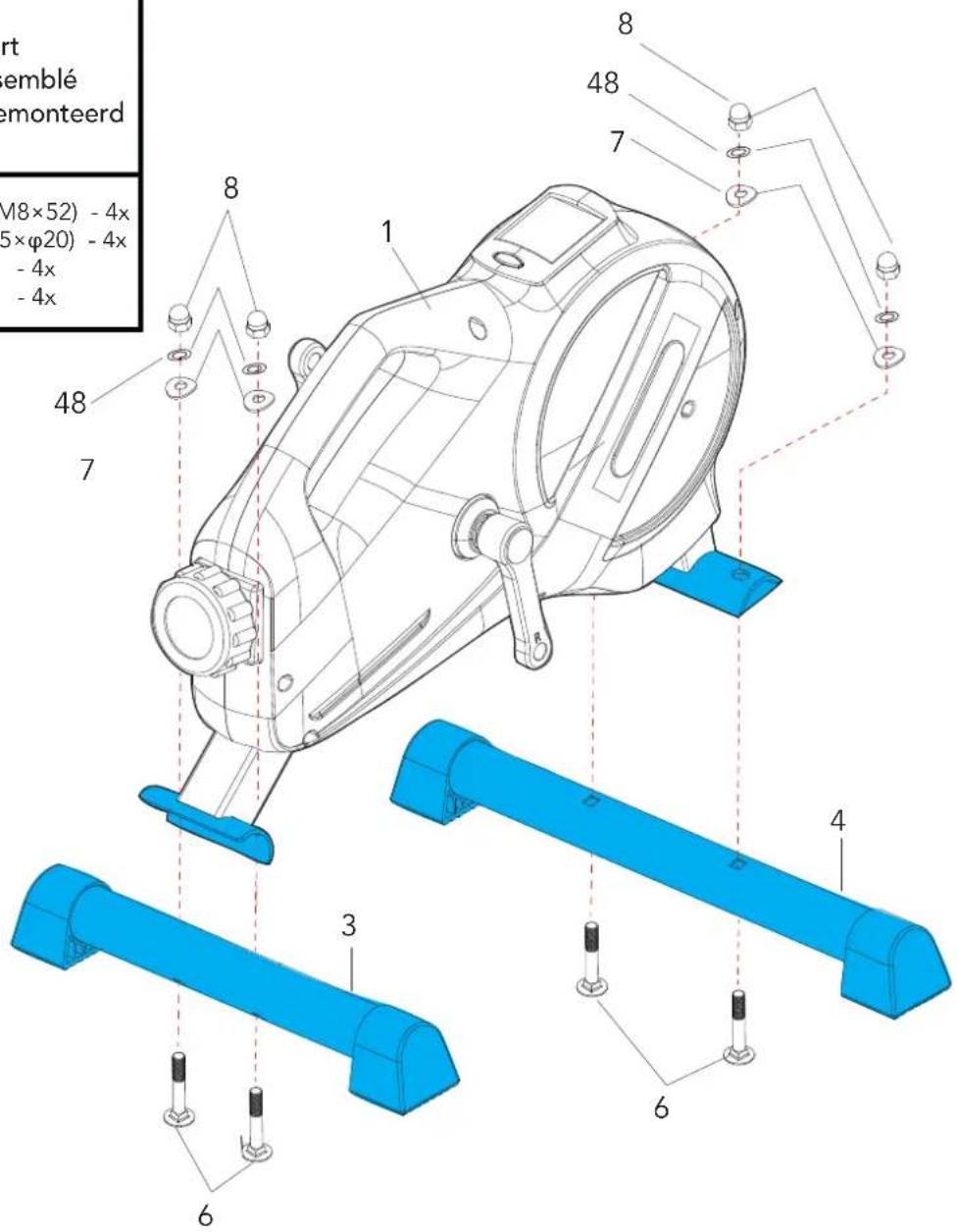 TUNTURI Cardio Fit M40 - D-01 - 1