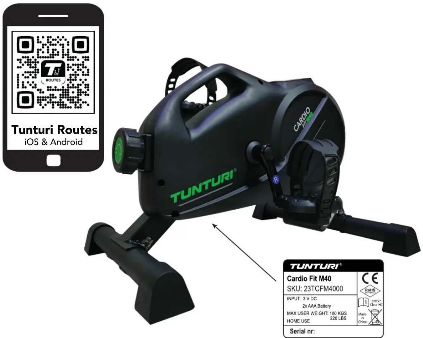 TUNTURI Cardio Fit M40 - 1