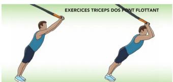 EXERCICES TRICEPS DOS POINT FLOTTANT