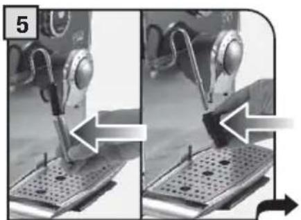 GAGGIA Platinum Vogue RI8174 - HOW TO CLEAN THE MACHINE - NETTOYAGE DE LA MACHINE - 6