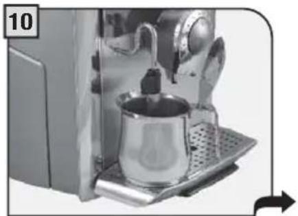 GAGGIA Platinum Vogue RI8174 - STARTING THE MACHINE - MISE EN MARCHE DE LA MACHINE - 10